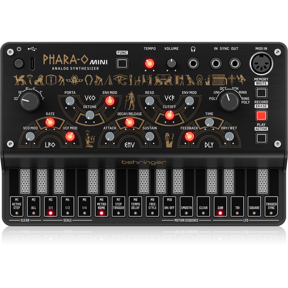 Behringer PHARA-O MINI アナログシンセサイザー 本体 BEHRINGER PHARA-O MINI Analog Polifonik Synthesizer Fiyatı